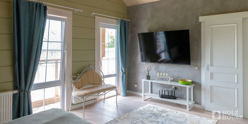 Дом из клееного бруса по проекту \"Прага-мини v.2\" Фото 22